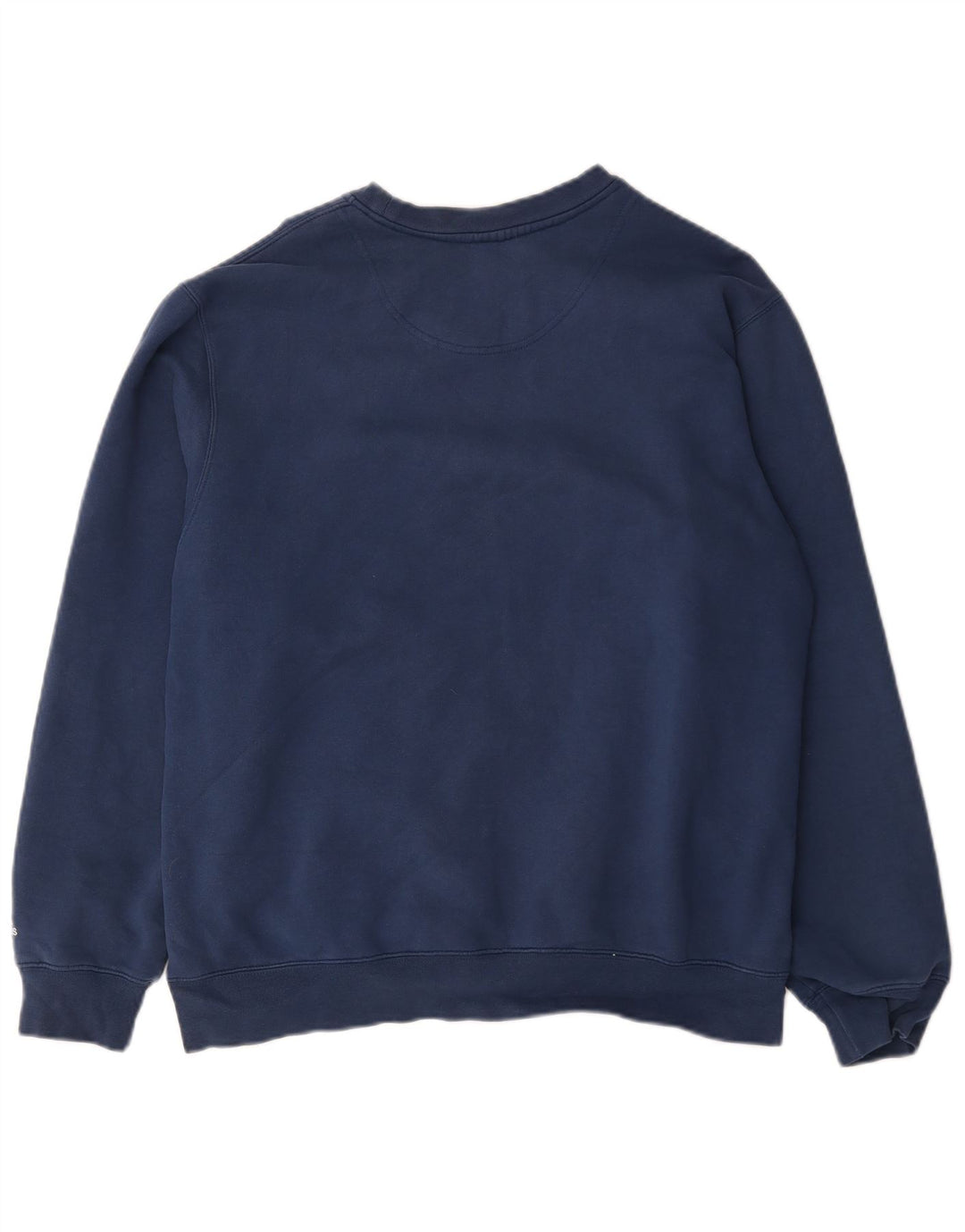 Adidas Męska bluza z grafiką, duża, granatowa, bawełniana