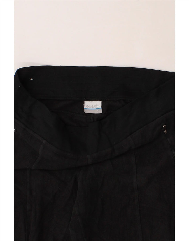 COLUMBIA Womens Tracksuit Trousers UK 14 Medium  Black Polyester Vintage Columbia and Second-Hand Columbia from Messina Hembry 