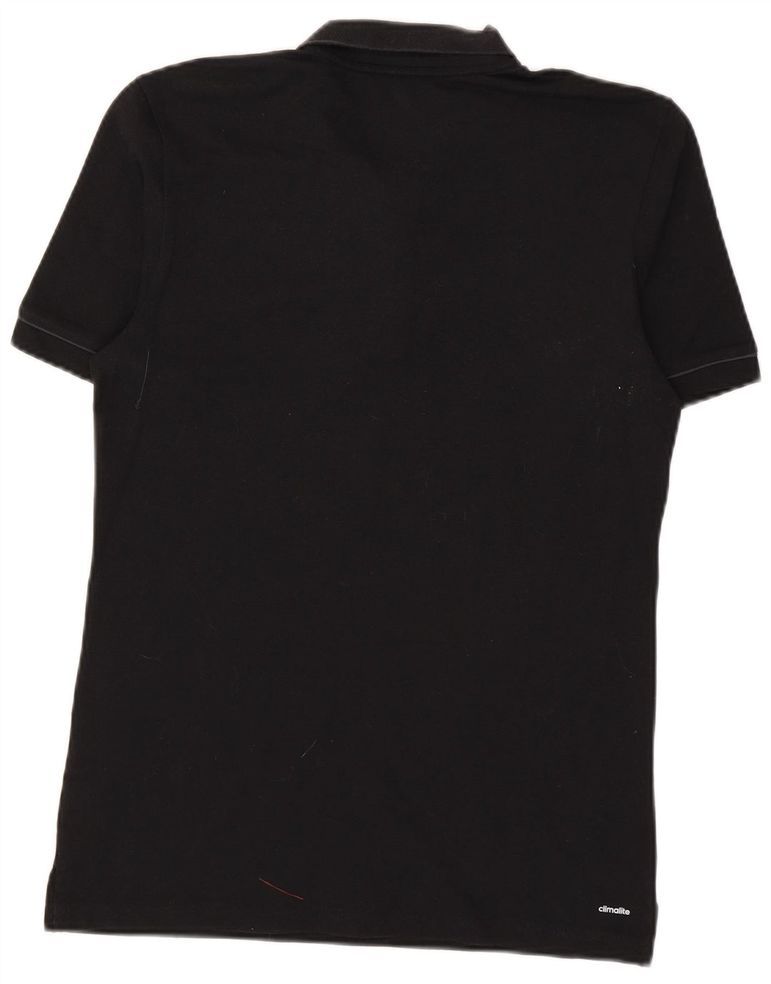 Męska koszulka polo Adidas Climalite, średnia czarna, bawełniana