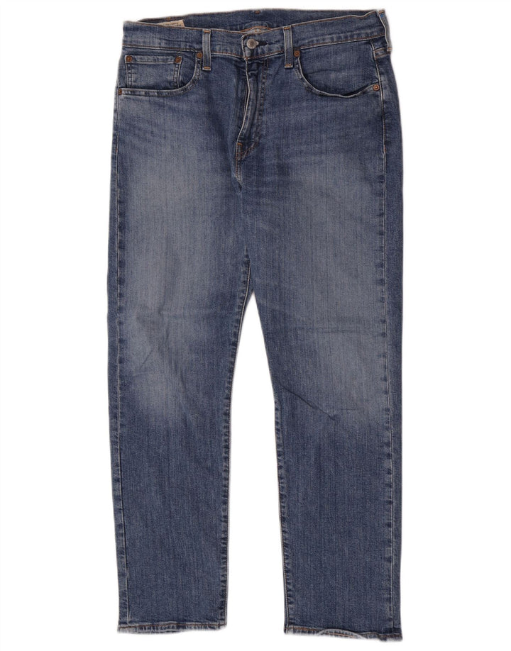 Męskie jeansy Levi's 502 Tapered W33 L30 Niebieskie bawełniane