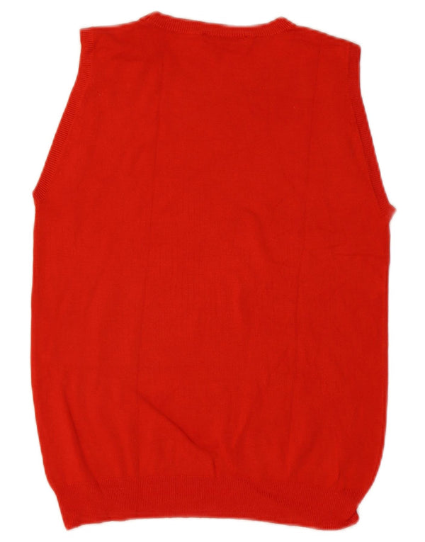 Tank top damski Zara UK 14, duży, czerwony