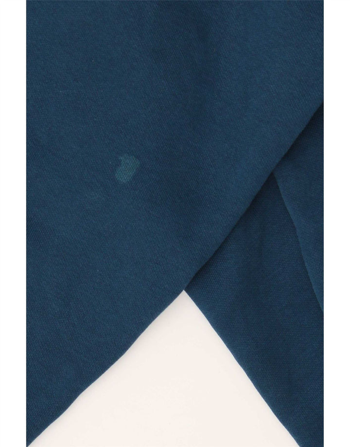 Damska bluza oversize Puma Jumper UK 10 Small Blue Cotton