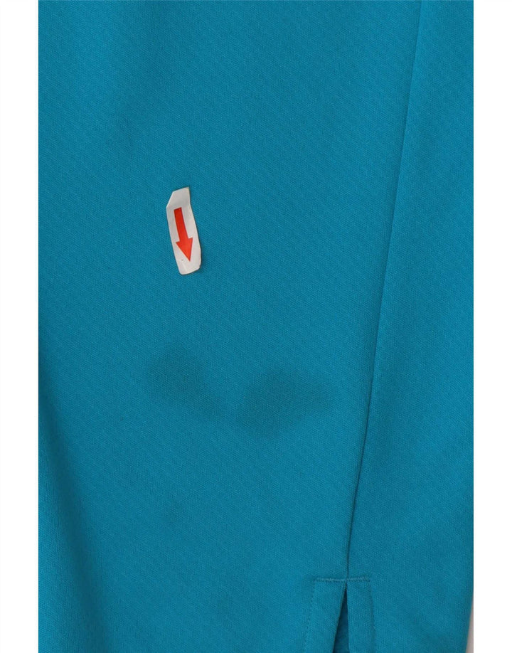 Męski dres Nike Dri Fit z zamkiem błyskawicznym i zamkiem błyskawicznym Top XL w kolorze niebieskim