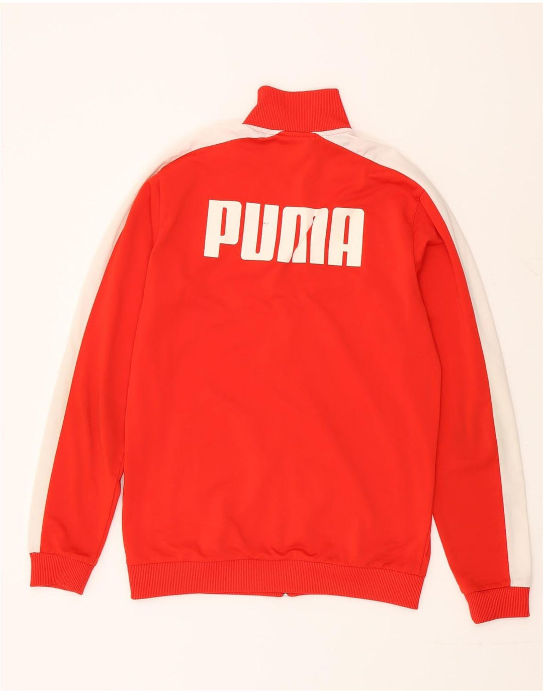 Chłopięca kurtka dresowa Puma z grafiką, 15-16 lat, w kolorze czerwonym