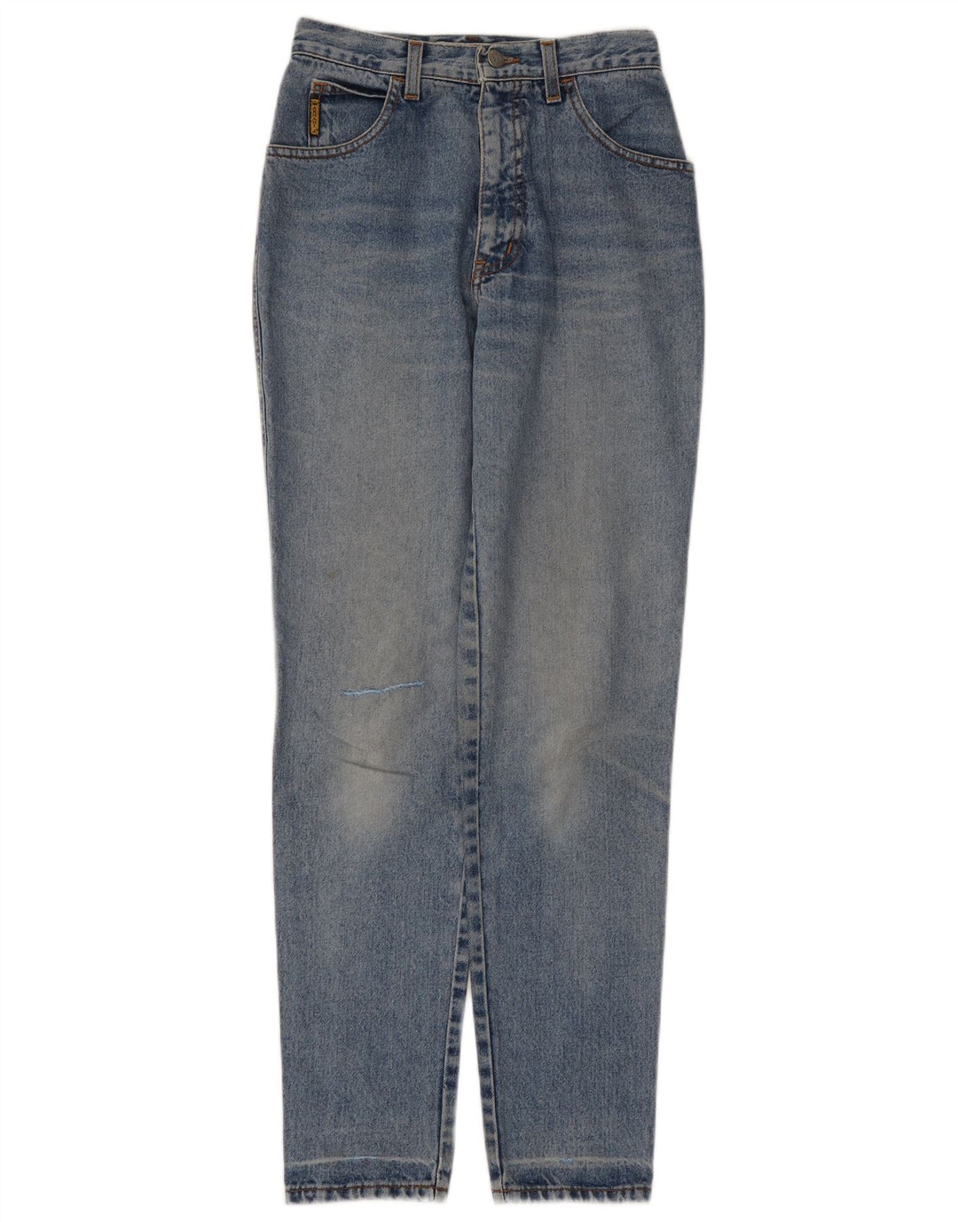 Damskie jeansy zwężane Armani W27 L30 niebieskie