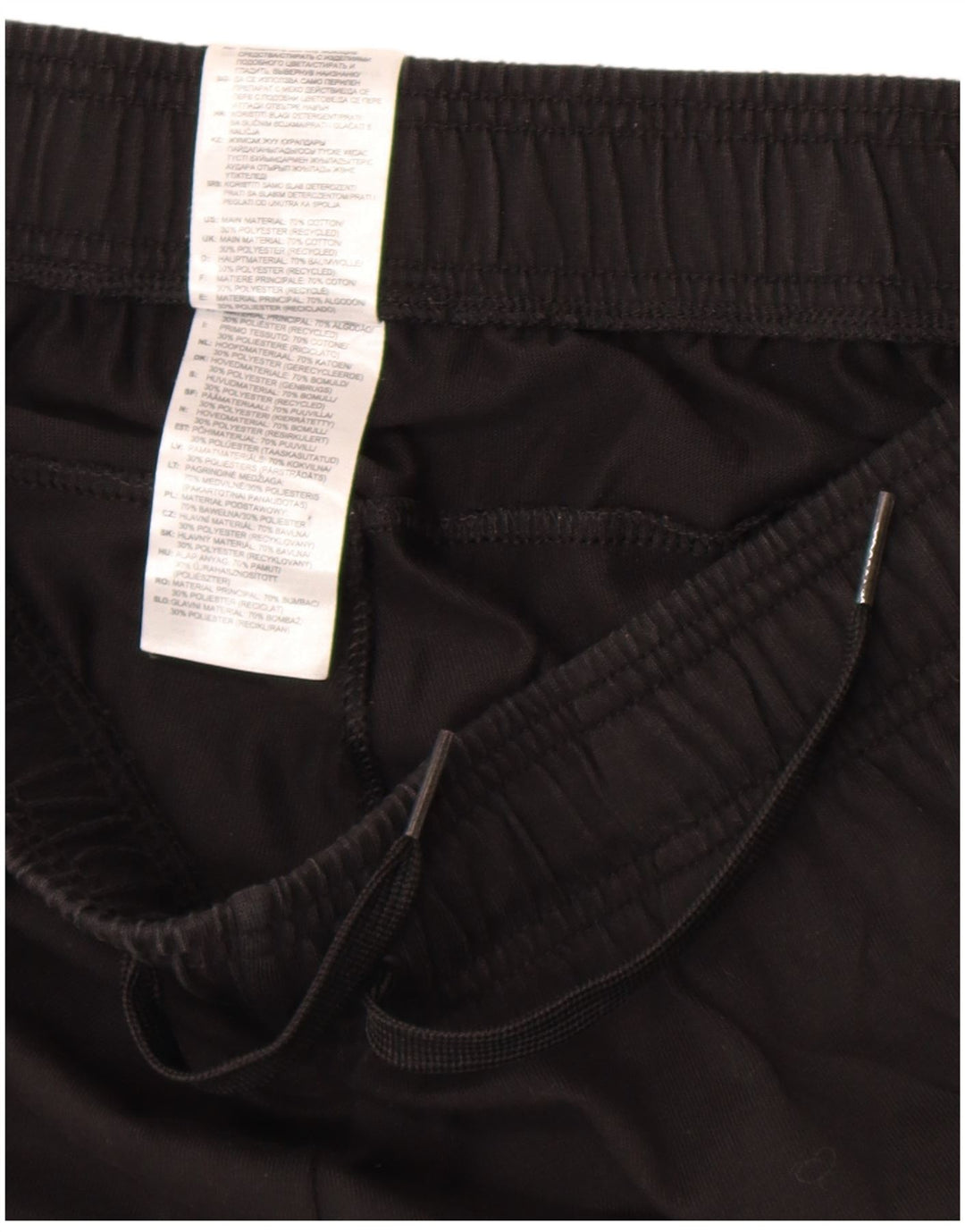 Męskie spodnie dresowe Adidas XL, czarne, bawełniane