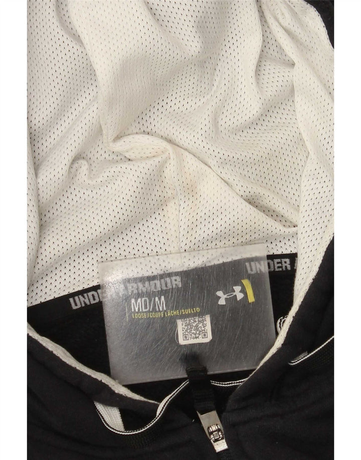 Męski sweter z kapturem i zamkiem Under Armour, średni granatowy