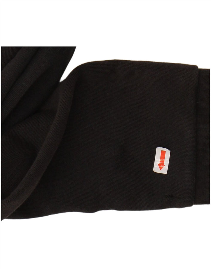 Damski sweter ADIDAS z grafiką i zamkiem błyskawicznym, UK 4/6 XS, czarny