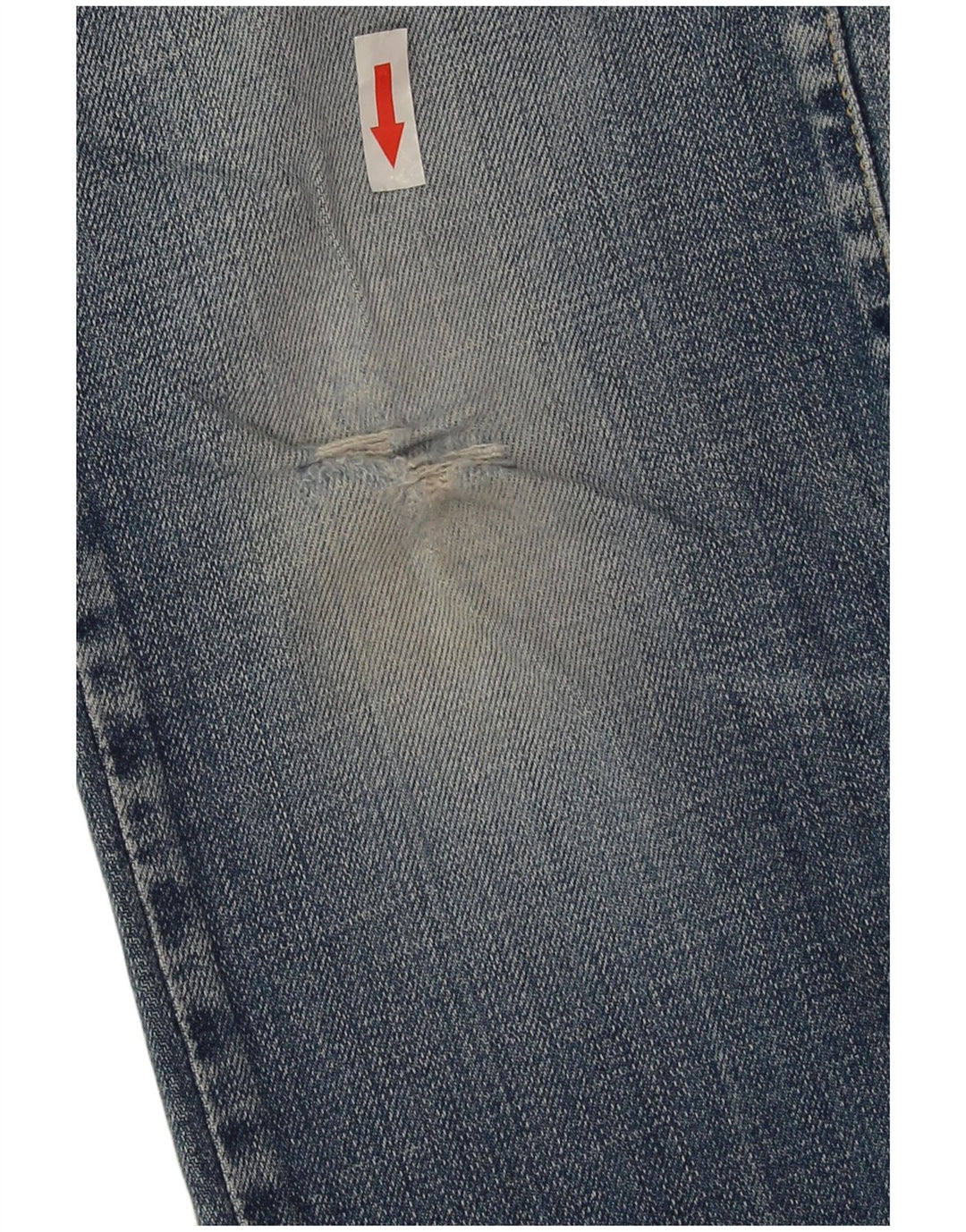 Damskie dżinsy Levi's Eve Straight W30 L26 Niebieskie bawełniane
