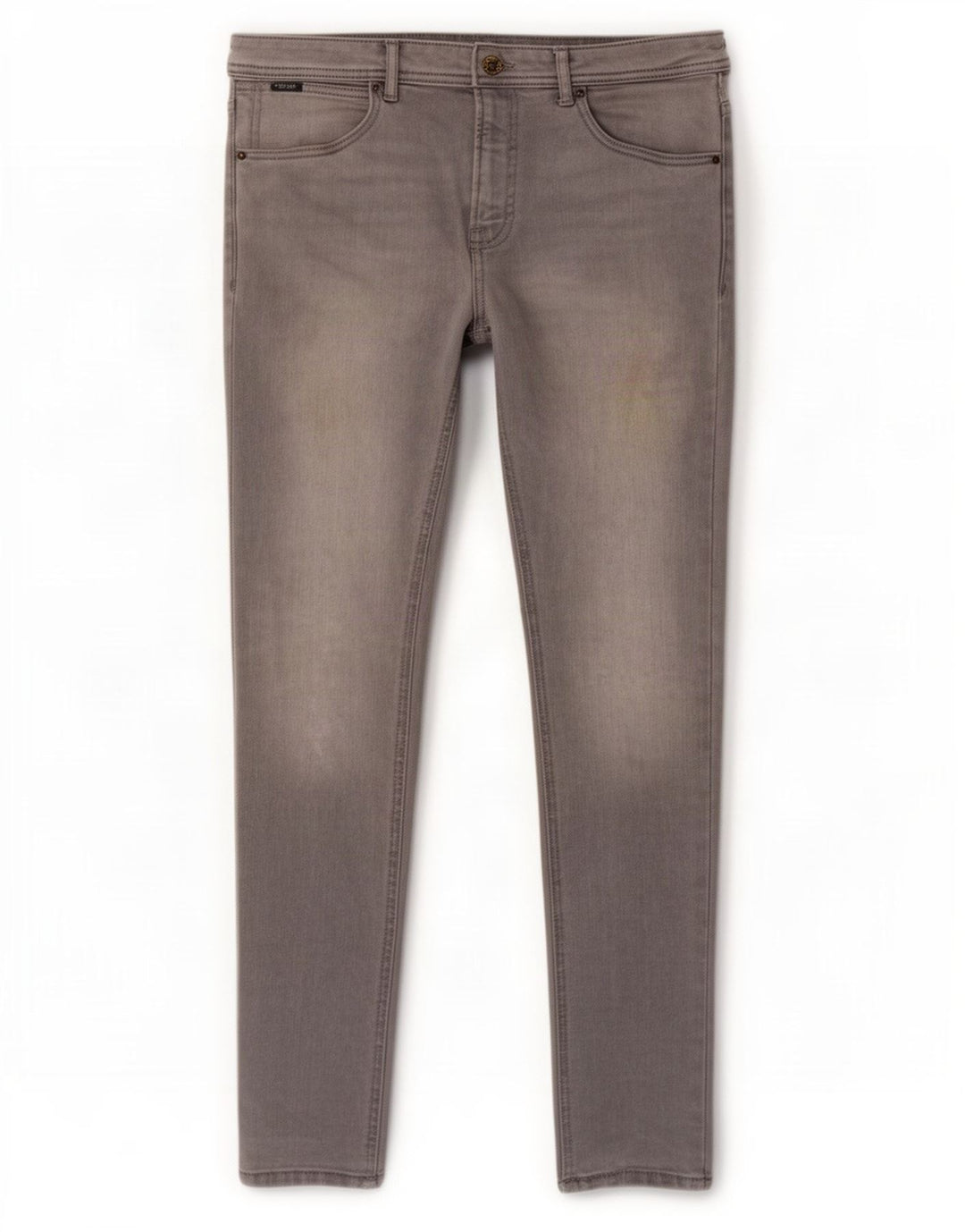 Męskie jeansy slim fit Zara EU 44 Large W34 L31 Szara bawełna