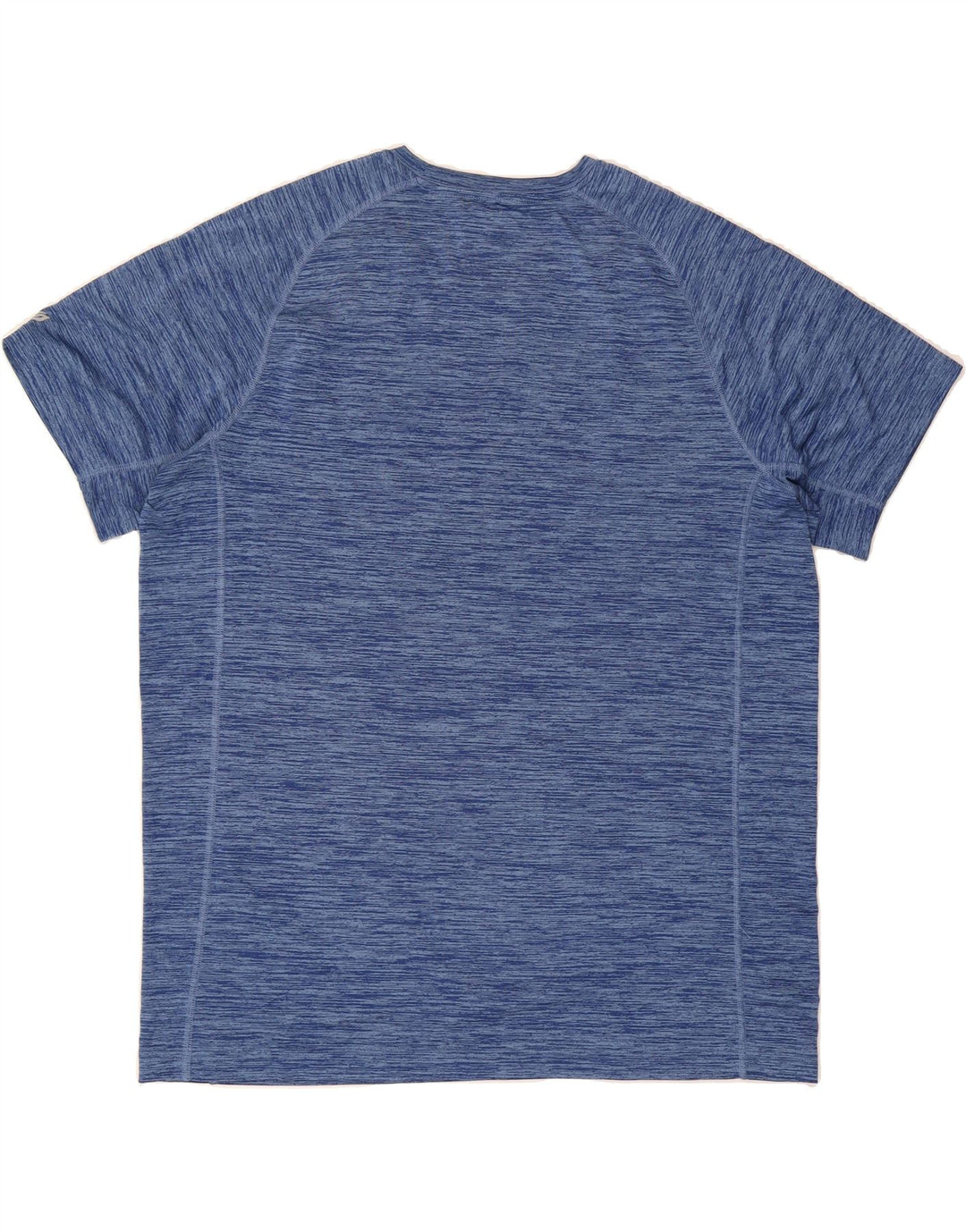EDDIE BAUER Mens Tall T-Shirt Top XL Blue Flecked Vintage Eddie Bauer and Second-Hand Eddie Bauer from Messina Hembry 