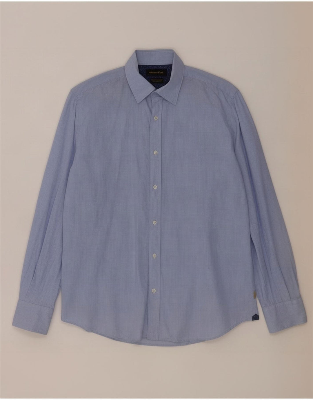 Męska koszula Massimo Dutti, średni niebieski