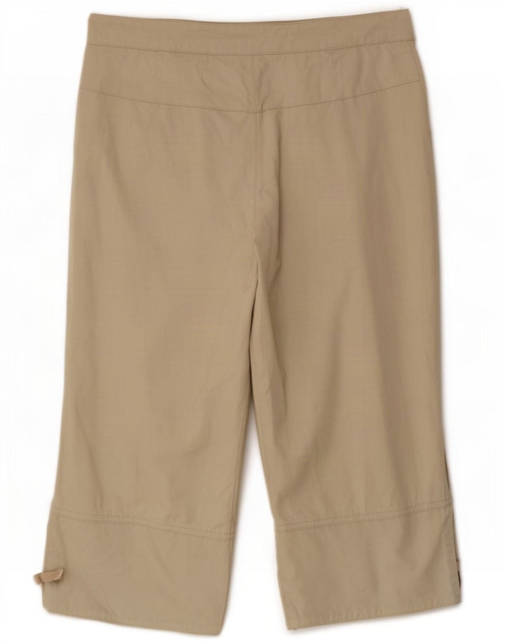 Spodnie damskie Champion Easy Fit Capri Medium W29 L19 Beżowa bawełna