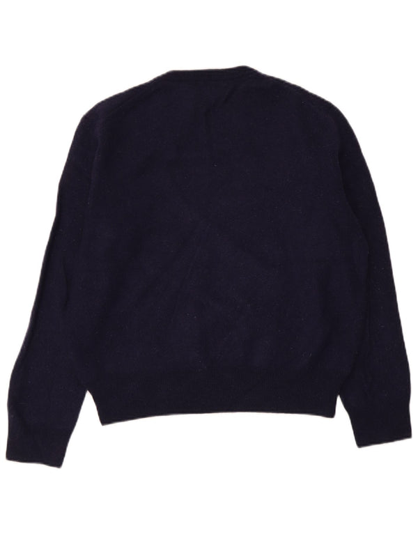 Sweter damski Polo Ralph Lauren z okrągłym dekoltem UK 14, duży granatowy