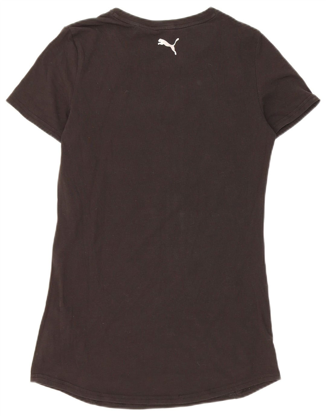 Damska koszulka Puma Crop Graphic Top UK 12 Medium Black