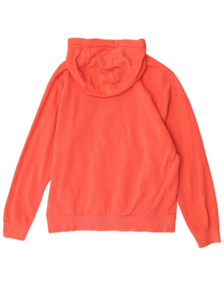 Męska bluza z kapturem o regularnym kroju Nike, średnia, pomarańczowa, bawełniana