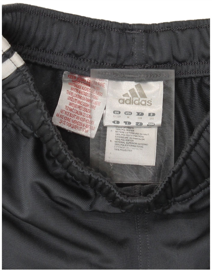 Adidas Chłopięce Spodnie Dresowe Joggery 11-12 Lat Szary Poliester