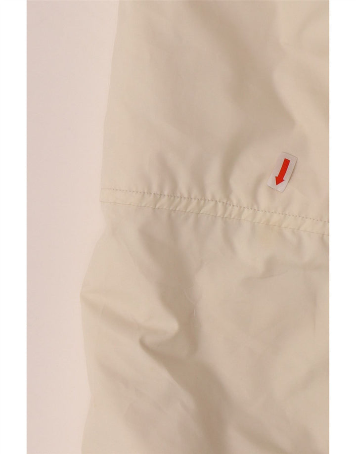 AOTEARAO Womens Padded Jacket UK 16 Large Off White Polyester Vintage Aotearao and Second-Hand Aotearao from Messina Hembry 