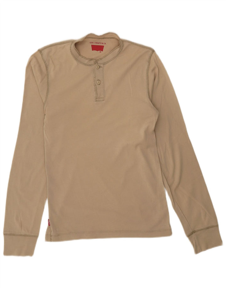 Męski top Levi's z długim rękawem, średni beż