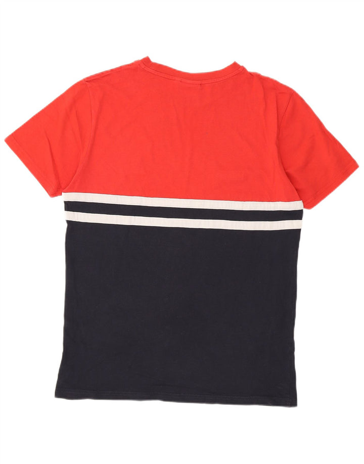 Koszulka męska Heritage ELLESSE Top w kolorze średniej czerwieni