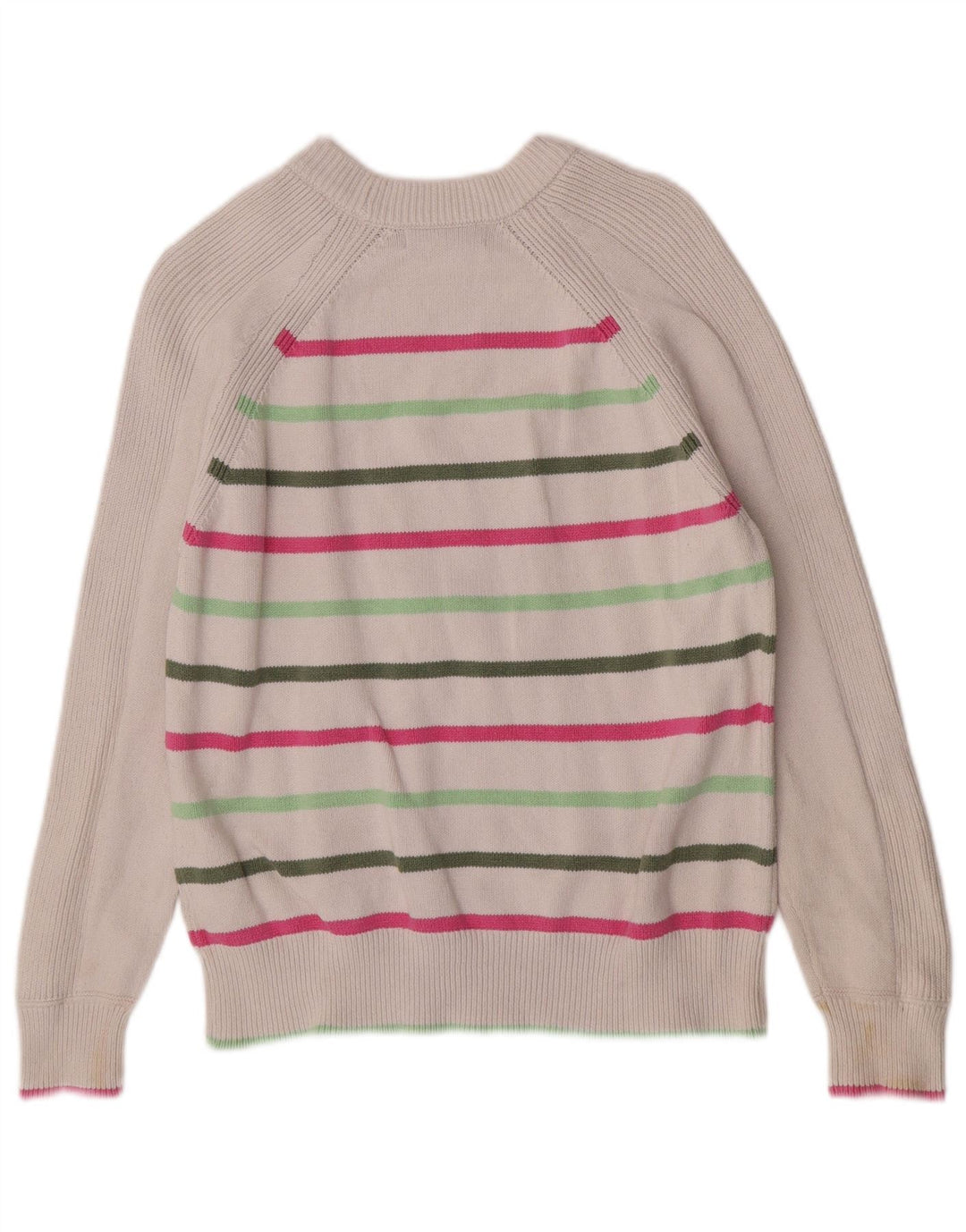 Marks & Spencer Damski sweter z dekoltem w łódkę, UK 10, mały, w kolorze złamanej bieli