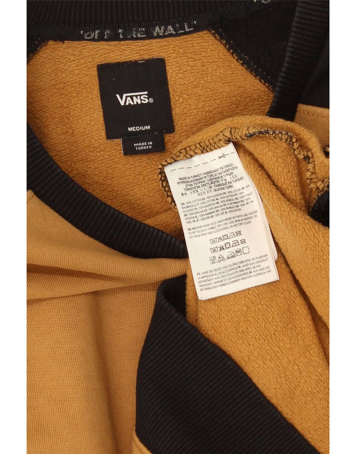 Męski sweter Vans, bawełniany, w kolorze średniego brązu