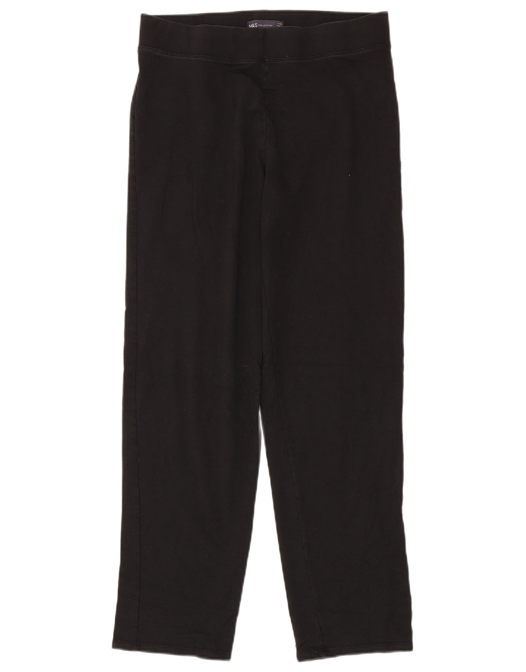 Legginsy damskie Marks & Spencer UK 12, średnie, czarne, bawełniane