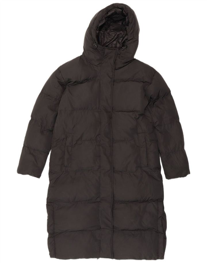 Damski płaszcz oversize Superdry z wypełnieniem UK 8, mały, czarny poliester