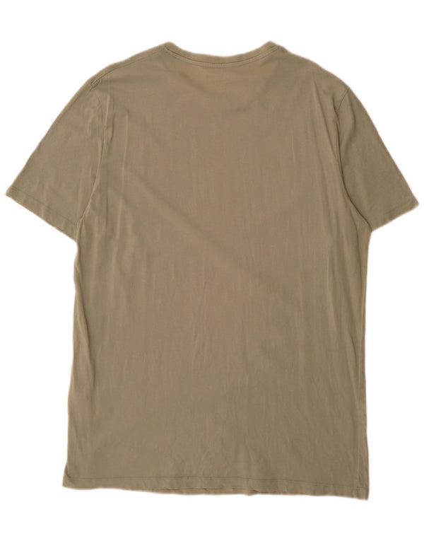 Męski T-shirt z grafiką Jack & Jones, XL, zielony, bawełniany