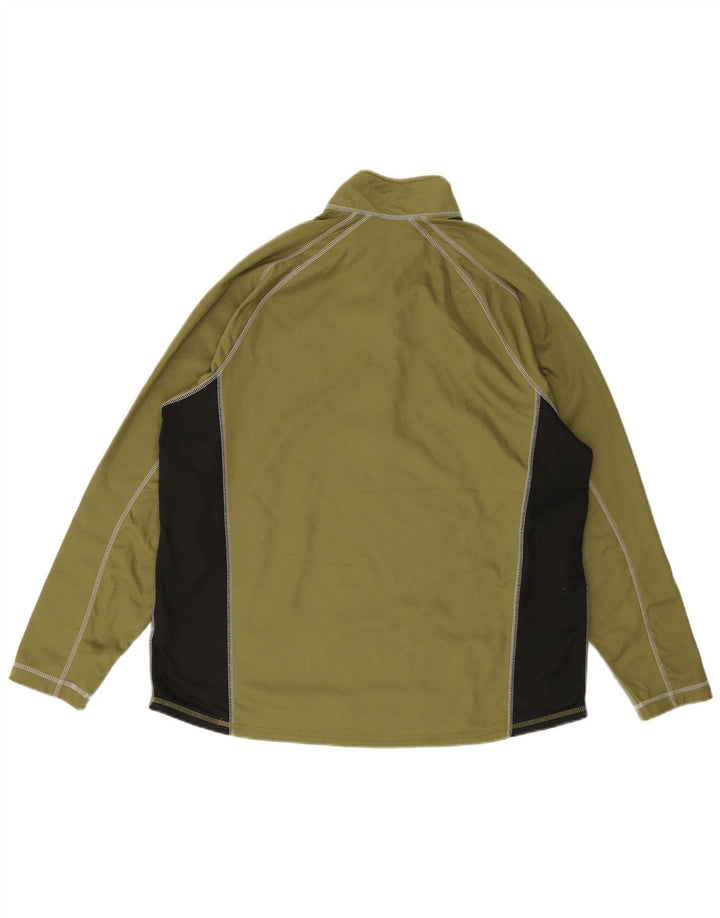 Męski dres Eddie Bauer z zamkiem błyskawicznym i bluzą XL w kolorze zielonym