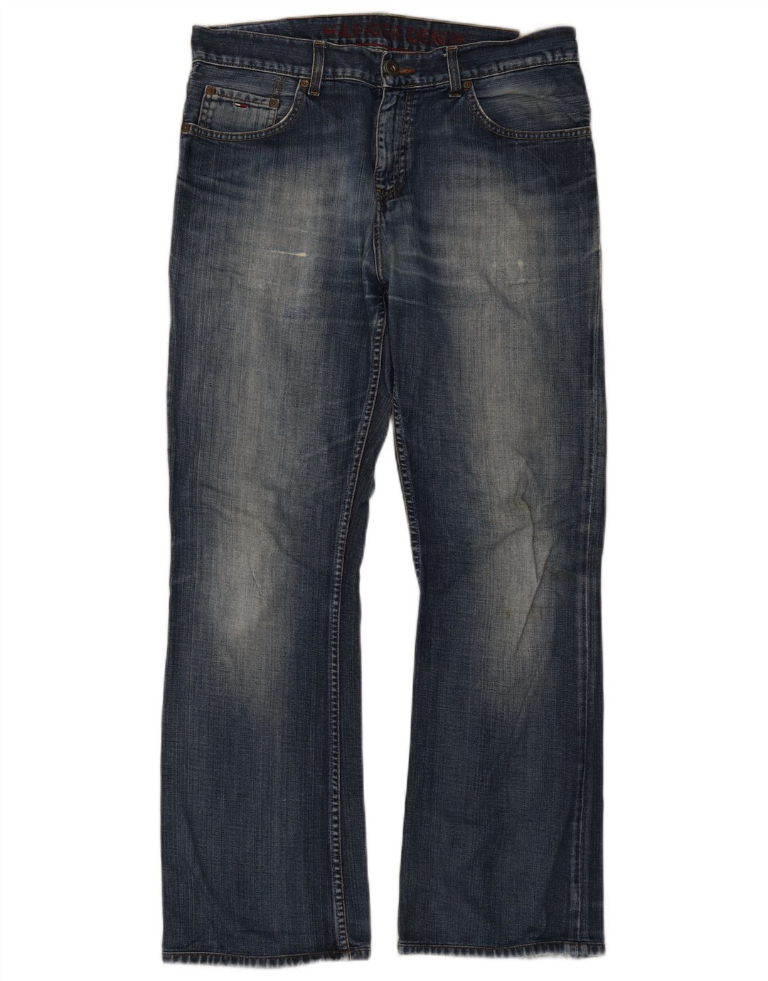 Męskie jeansy Bootcut Tommy Hilfiger W34 L31 niebieskie