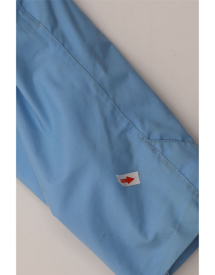 Damska kurtka wiatrówka z kapturem JACK WOLFSKIN UK 12, średni niebieski poliester