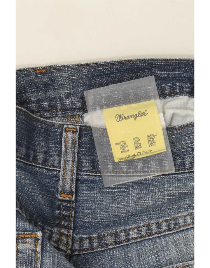 Męskie jeansy Wrangler o prostym kroju W32 L32, niebieska bawełna