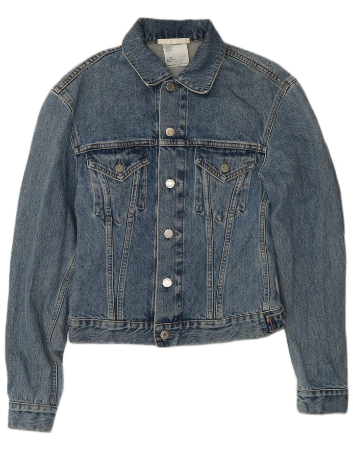 Damska kurtka dżinsowa Helmut Lang UK 8 Small Blue Cotton