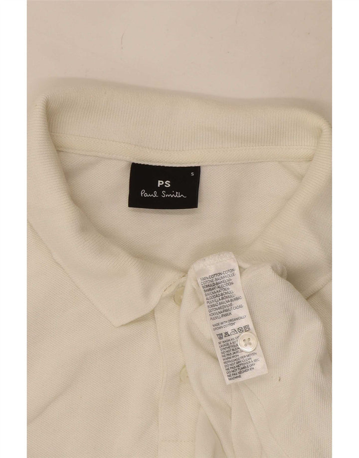 Męska koszulka polo Paul Smith, mała, biała, bawełniana
