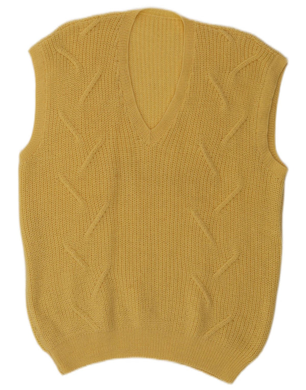 Podkoszulek męski w stylu vintage, duży, żółty