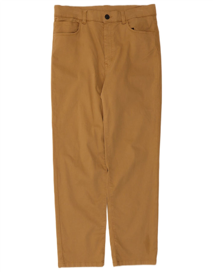 Damskie proste spodnie Massimo Dutti EU 40 Medium W30 L26 Beżowe