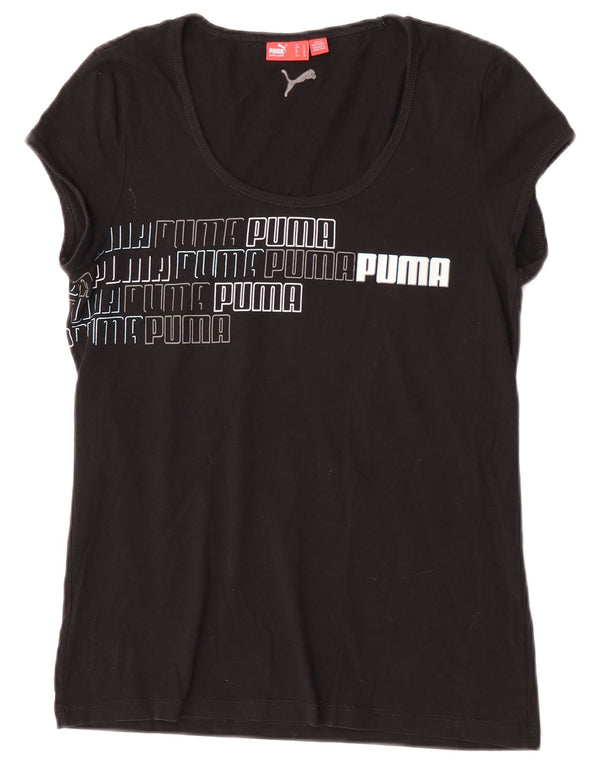 Damska koszulka z grafiką Puma Top UK 14, duża czarna