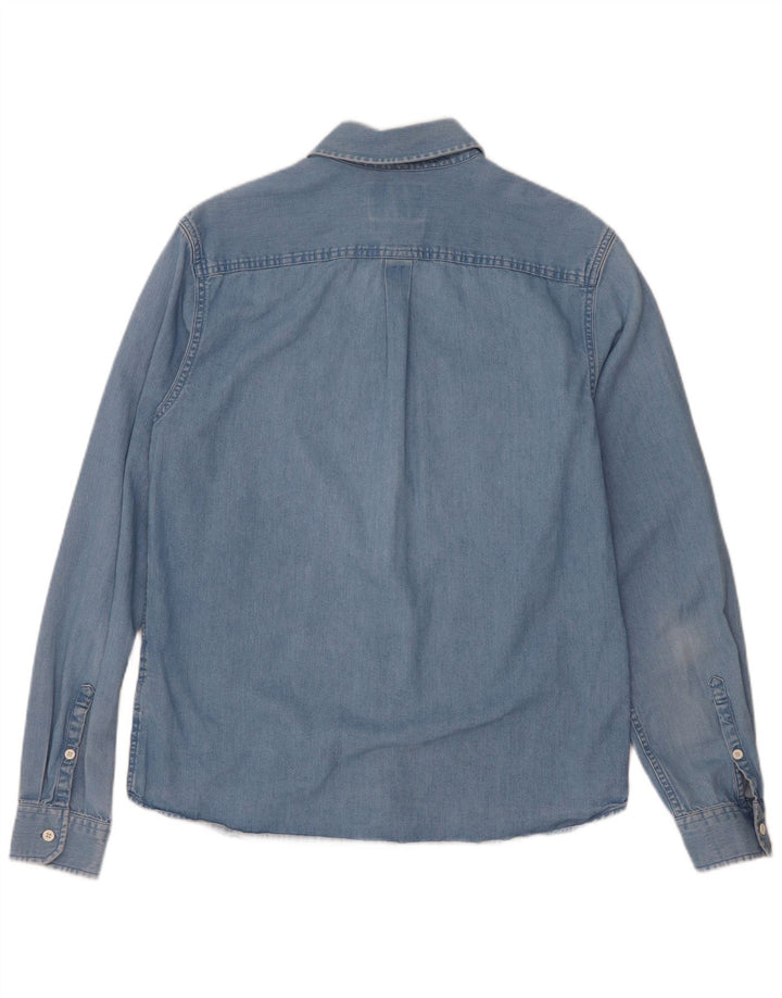 Męska koszula dżinsowa Calvin Klein Jeans o regularnym kroju, średnioniebieska, bawełniana
