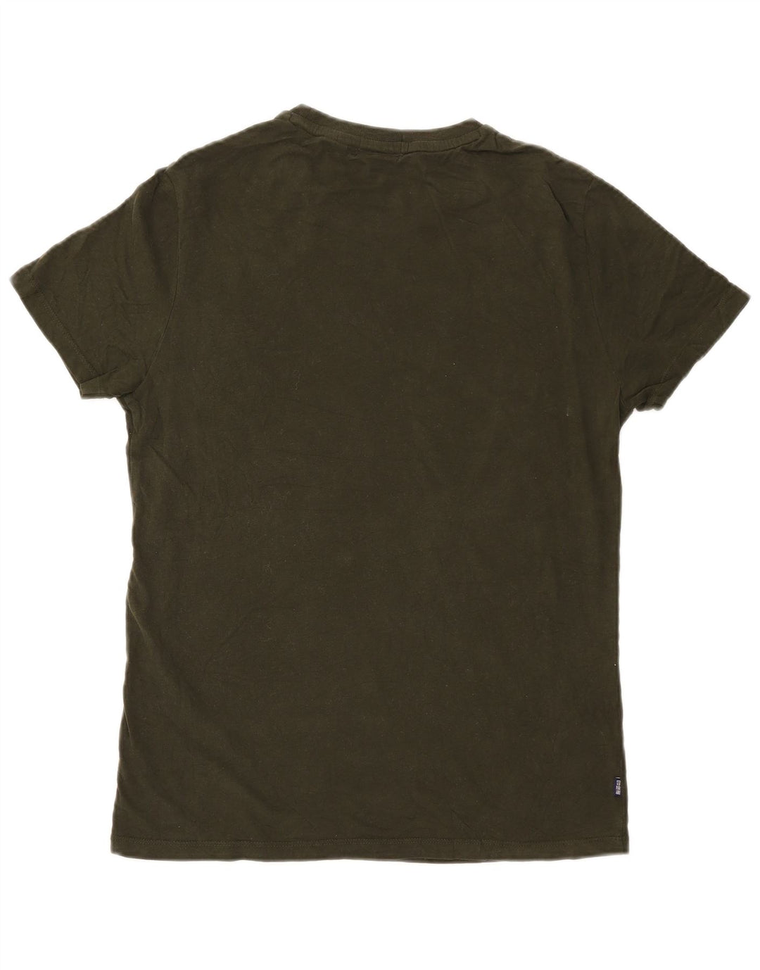 T-shirt męski Superdry, bawełniany, średni zielony