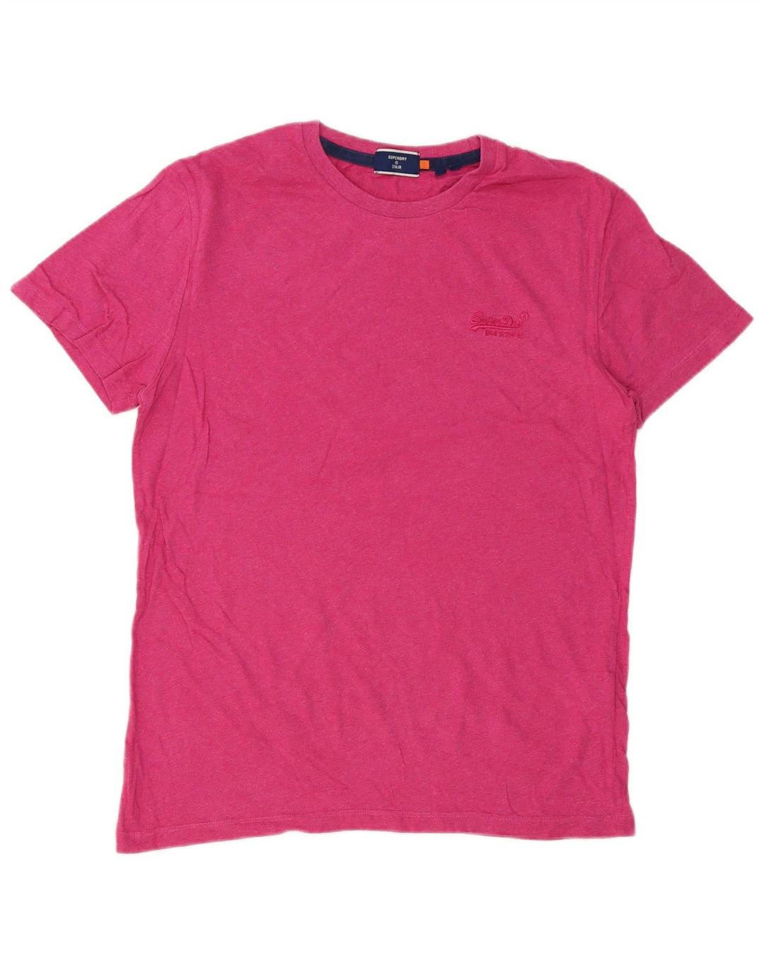 T-shirt męski Superdry, średni, różowy, bawełniany