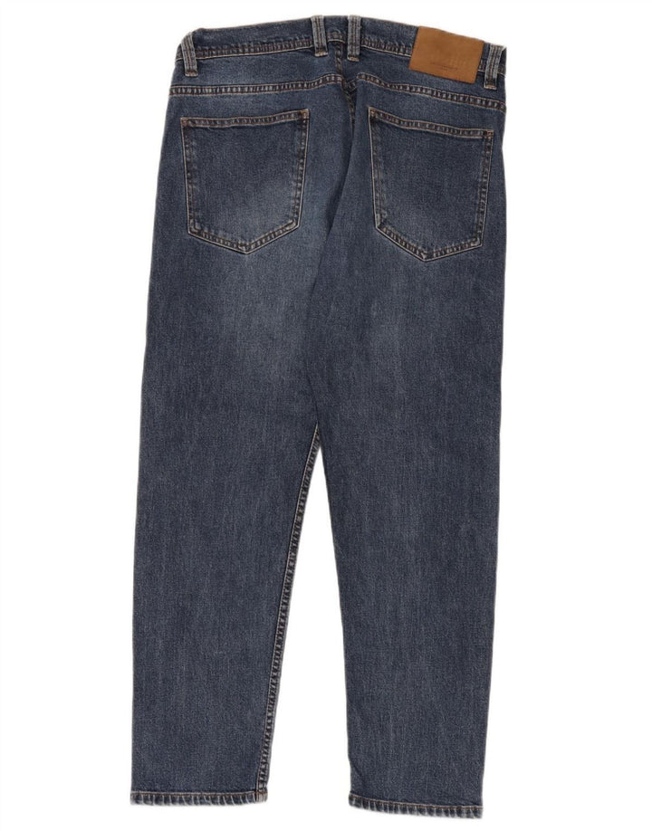 ZARA Mens Straight Jeans EU 46 XL W36 L28 Blue