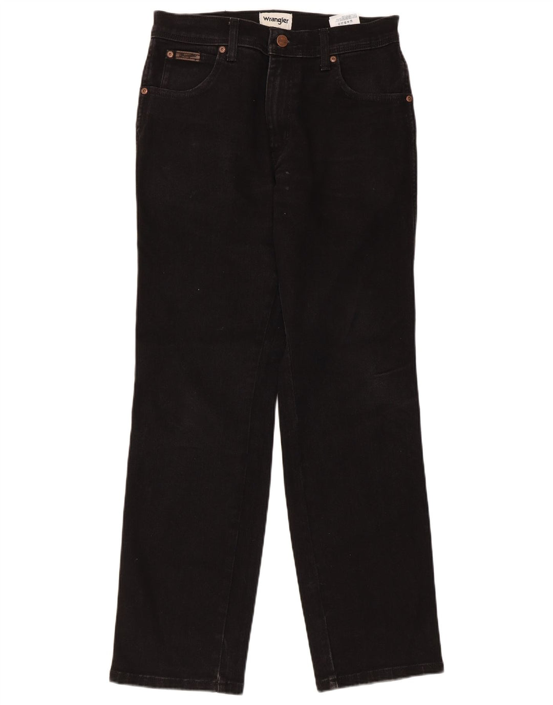 Męskie jeansy Wrangler Texas Straight W30 L30, czarne, bawełniane