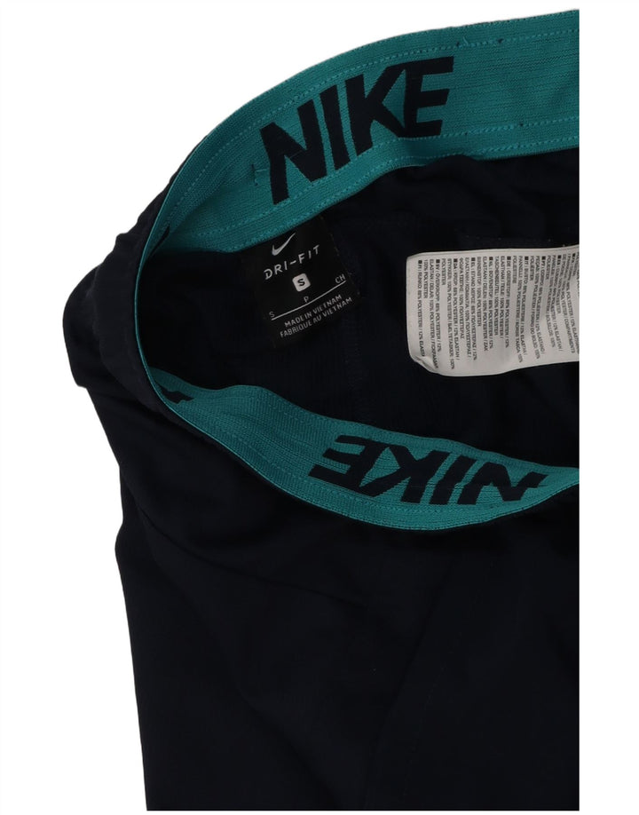 Męskie spodenki sportowe Nike Dri Fit Graphic, małe, granatowe, poliestrowe