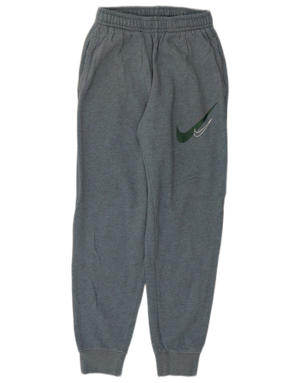 Damskie spodnie dresowe Nike Joggers UK 8 Small Blue Cotton
