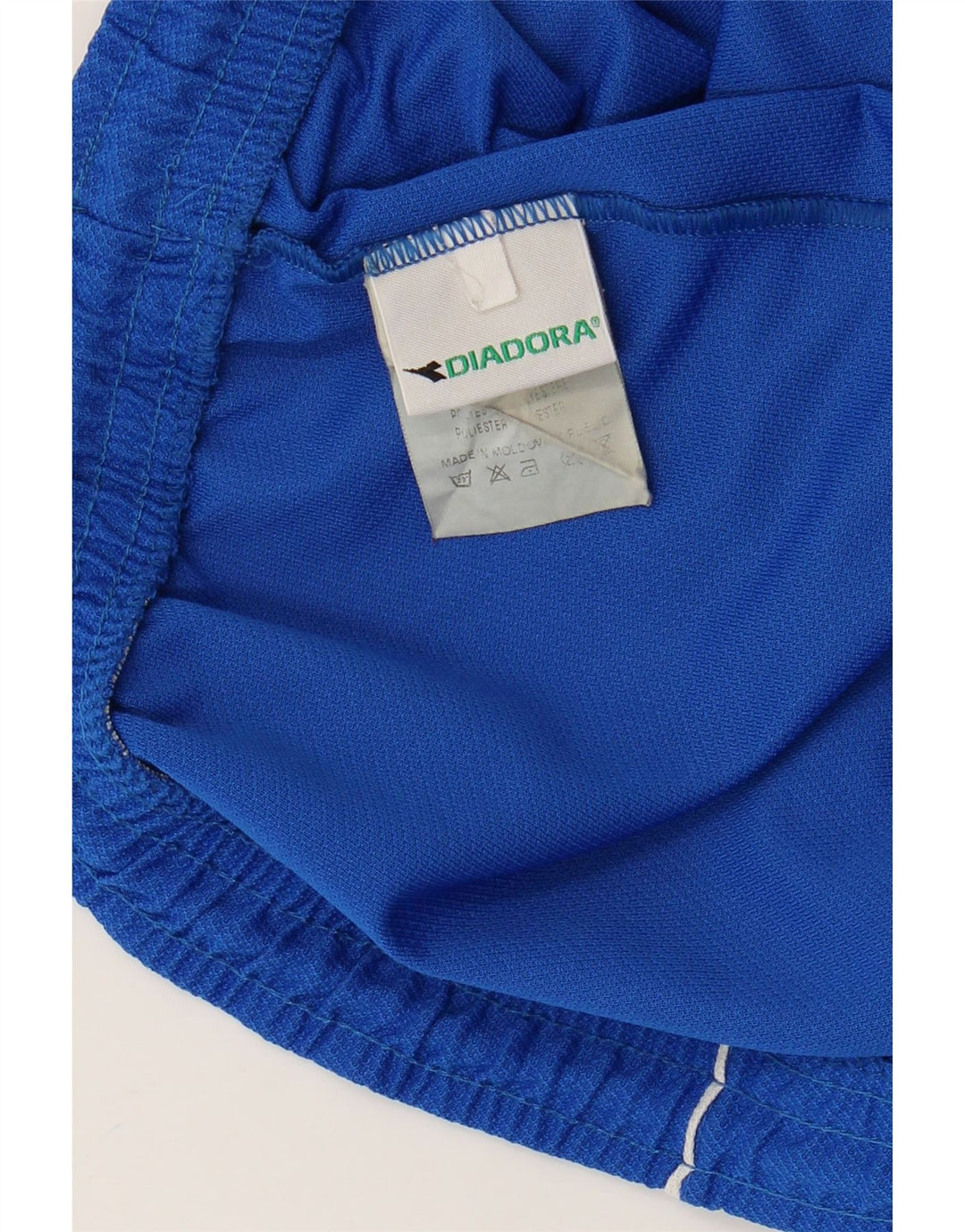 Męskie spodenki sportowe DIADORA, duże, niebieskie, z poliestru