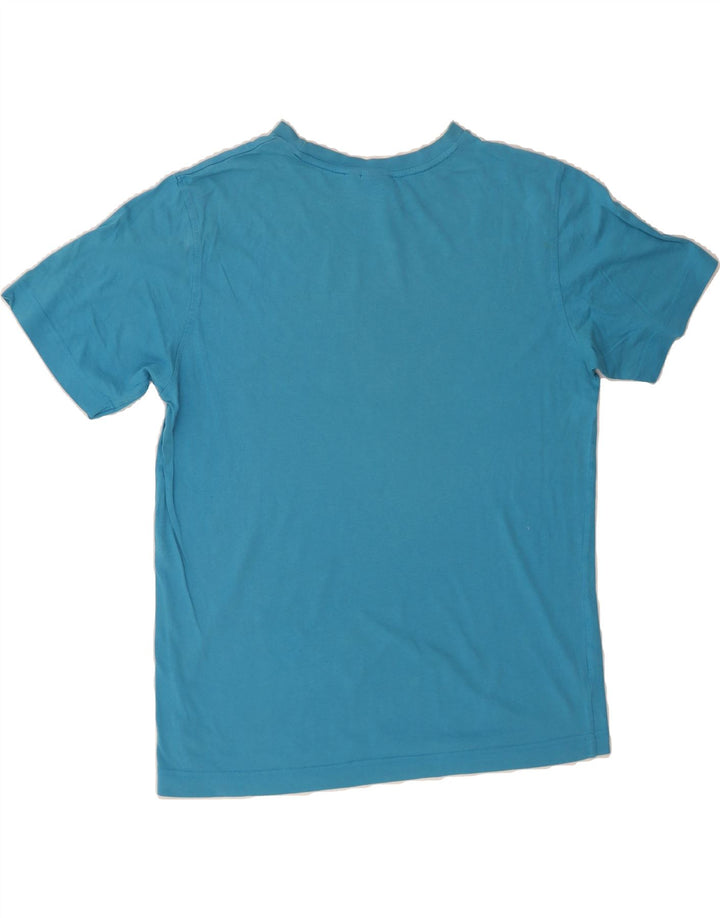 PUMA Mens Graphic T-Shirt Top Medium Blue Vintage Puma and Second-Hand Puma from Messina Hembry 