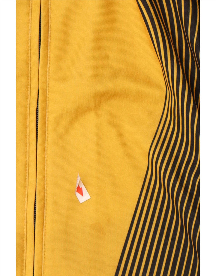 Chłopięca bluza dresowa Adidas 15-16 lat Żółta geometryczna poliester