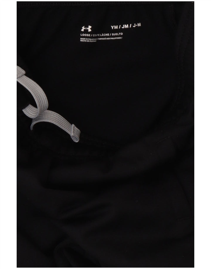 Chłopięce spodnie dresowe UNDER ARMOUR Joggers 9-10 lat, średnia czerń