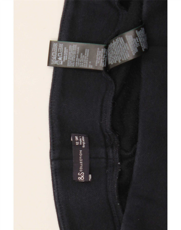 Legginsy damskie Marks & Spencer UK 12, średni granatowy poliester